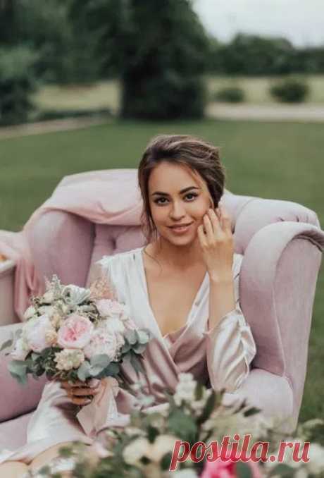 Утро невесты на природе 💕