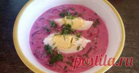 Классный рецепт - Холодник с кефиром и свёклой! Мой любимый летний рецепт. Но лето скоро и пора скидывать набранные за зиму лишние кило:)