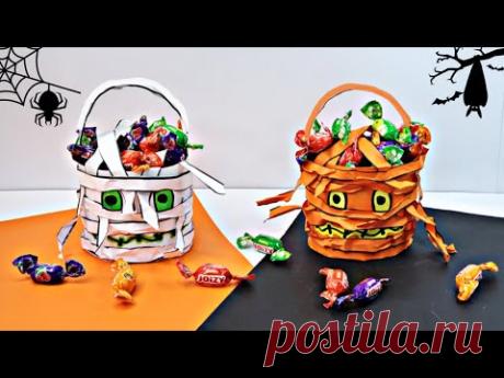👻 MUMMY BAGS ON HALLOWEEN  // Crafts // Decoration Ideas - YouTube