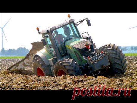 Deep ploughing | Fendt 936 vario | Van Werven diepploegen / Deep plowing - YouTube