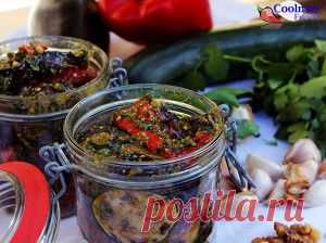 Овощи гриль,маринованные по -грузински