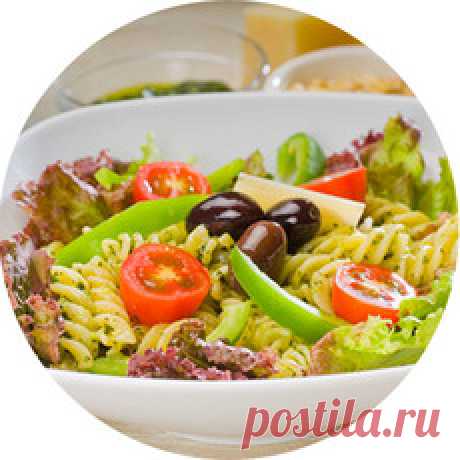 Рецепт приготовления итальянского салата с макаронами фузилли с фотографиями и описанием процесса приготовления