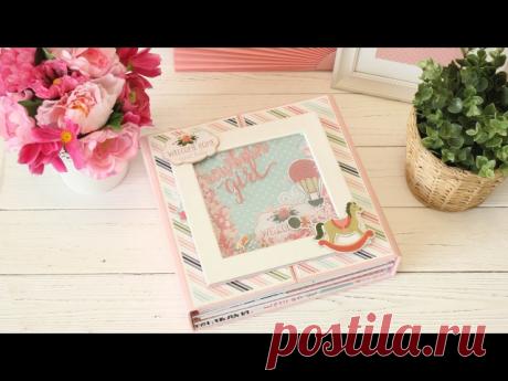 серия МК по большому альбому в кожзаме  с двумя корешками  на магнитах  и с шуршащим шейкером на обложке 
#видео@scrapidea
#мастер_класс@scrapidea