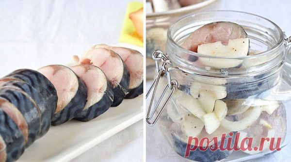 Скумбрия маринованная. 20 минут, и закуска готова - Fav0rit77.ru Можно, конечно, купить в супермаркете готовую маринованную скумбрию. Но приготовленная дома — это восторг! Вкусно нереально, а при готовке сложностей никаких: 20 минут — и закуска готова. Вам...