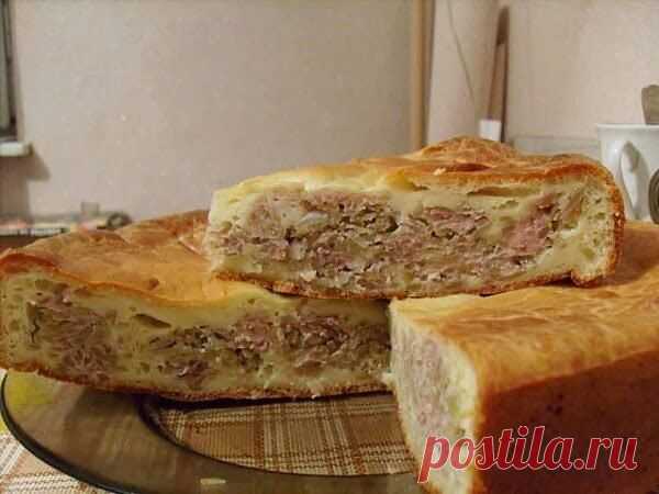 Самые вкусные рецепты: Вкусный мясной пирог