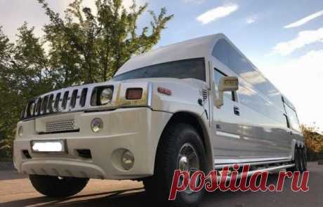 Украинские мастера превратили Hummer H2 в роскошный лимузин (6 фото) . Тут забавно !!!