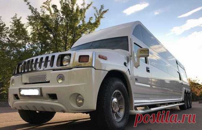 Украинские мастера превратили Hummer H2 в роскошный лимузин (6 фото) . Тут забавно !!!