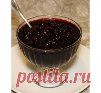 Пятиминутка из черной смородины / Простые рецепты