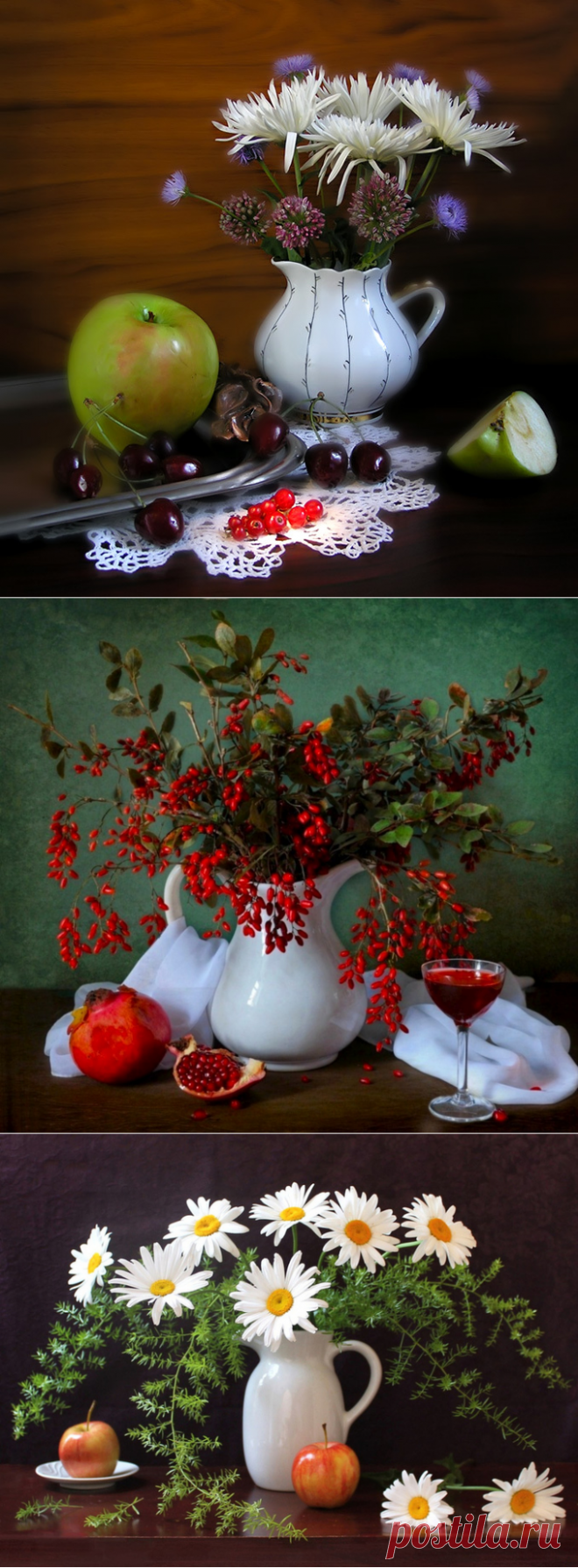 Натюрморт в белом кувшине