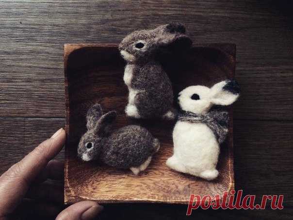 Войлочные зайчишки