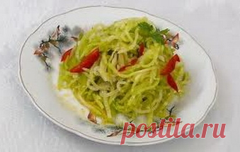 Редька по-корейски / Овощные салаты / TVCook: пошаговые рецепты с фото