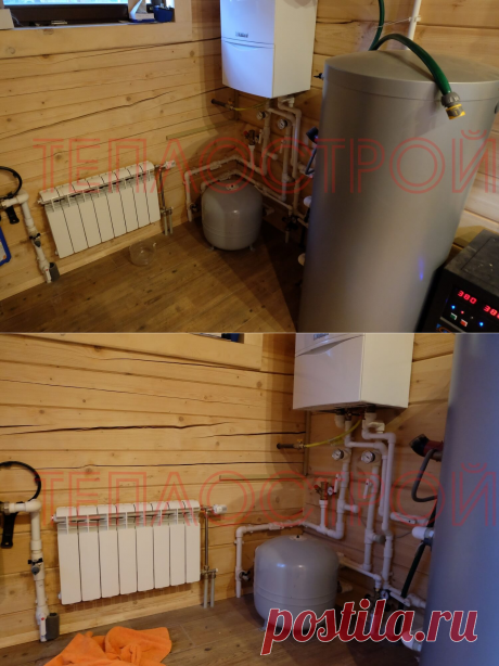 Перенастройка и запуск котельной в Абрамцево