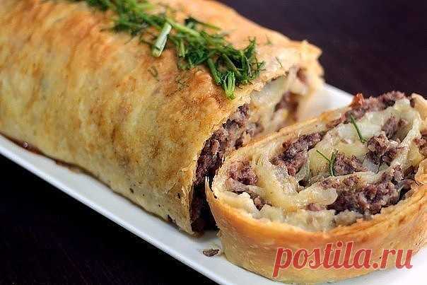 Диетический лаваш с мясом