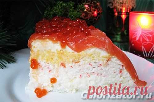 Салат Дары моря - как приготовить, рецепт с фото по шагам, калорийность - www.calorizator.ru
