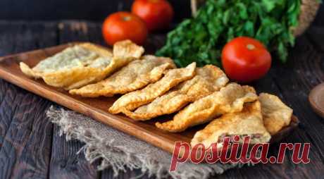 Чебуреки крымские, как в отпуске, пошаговый рецепт с фото