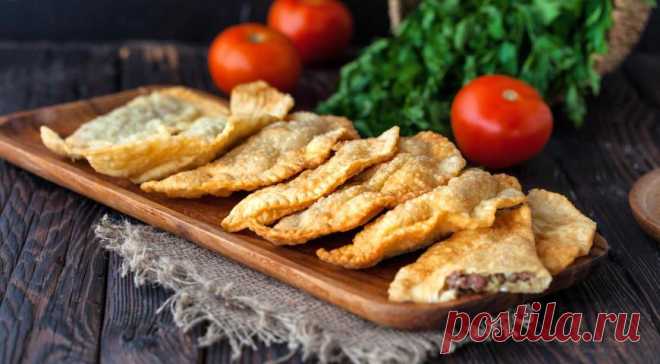 Чебуреки крымские, как в отпуске, пошаговый рецепт с фото