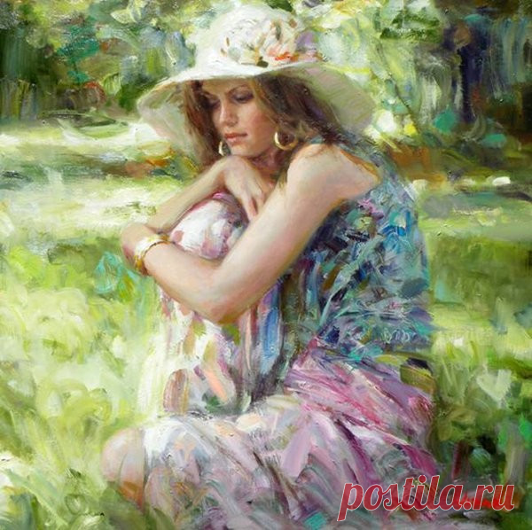 Нежность и красота в живописи Витторио Видана - Искусство - медиаплатформа МирТесен