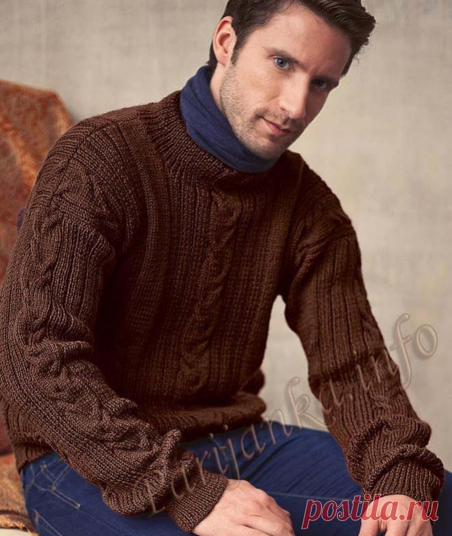 ПУЛОВЕР C АСИММЕТРИЧНЫМИ КОСАМИ.
Размеры: S - М - L - XL - XXL.