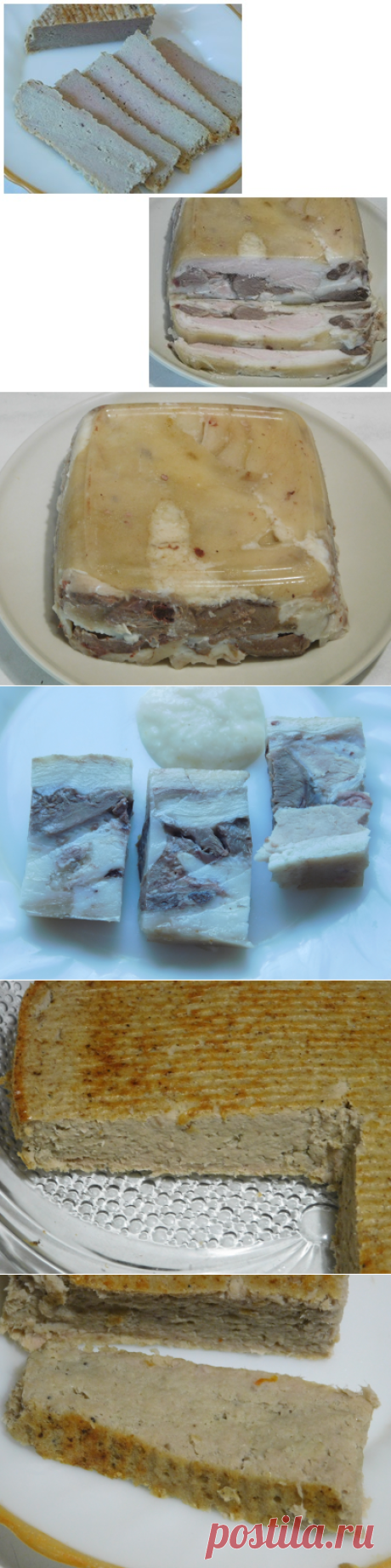 МЯСНОЙ ПАШТЕТ и РУЛЕТ ИЗ РУЛЬКИ