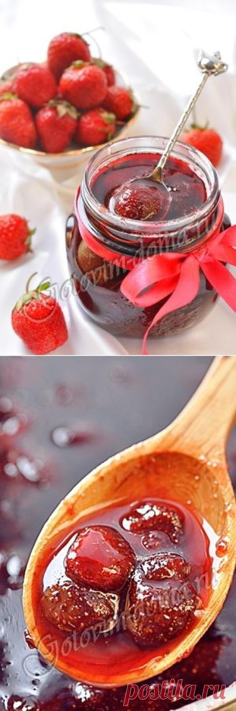 Рецепт: Клубничное варенье