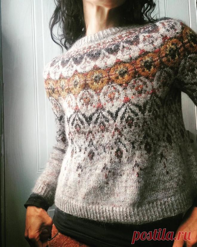 Секреты изумительного жаккарда. Как потрясти подруг своим мастерством вязания. | Первый вязальный! | Дзен