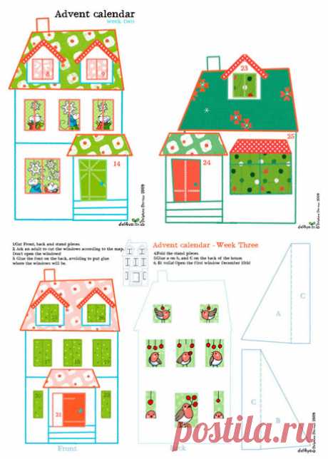 Gi det videre | Pay it forward: Adventskalendere (dag 1) - Advent calendars (day 1)