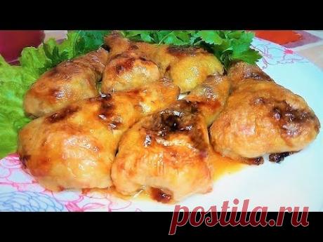 Сочные фаршированные куриные ножки