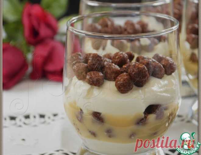 Творожный десерт со сгущёнкой - кулинарный рецепт