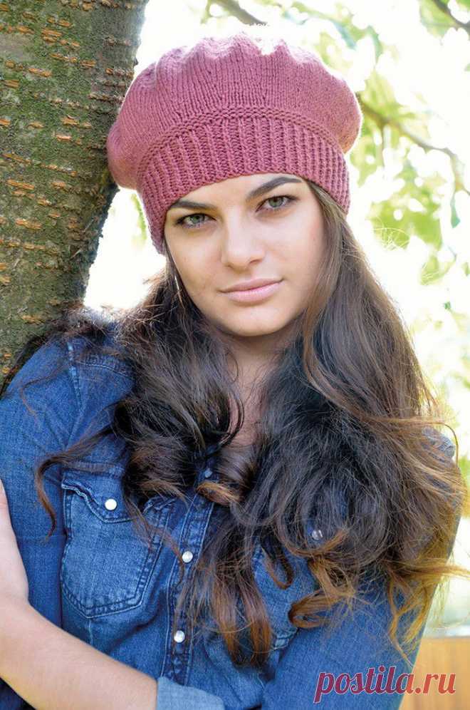 Вязание берета Jerry, Honey