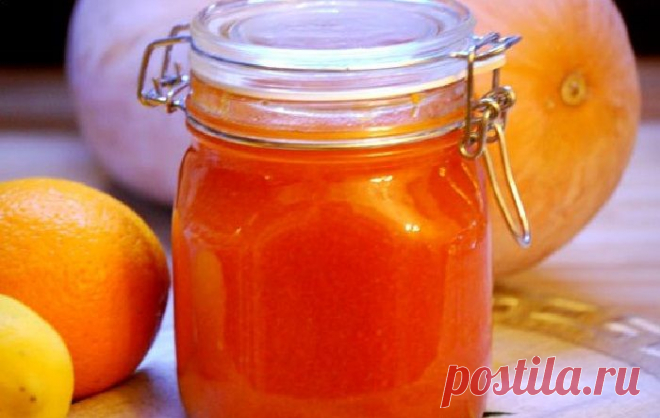 Варенье из тыквы с лимоном и апельсином