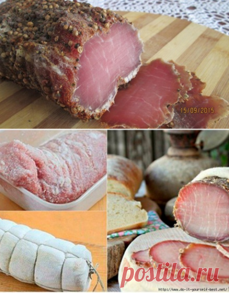 Сыровяленое мясо в домашних условиях: быстро, не хлопотно и очень вкусно!