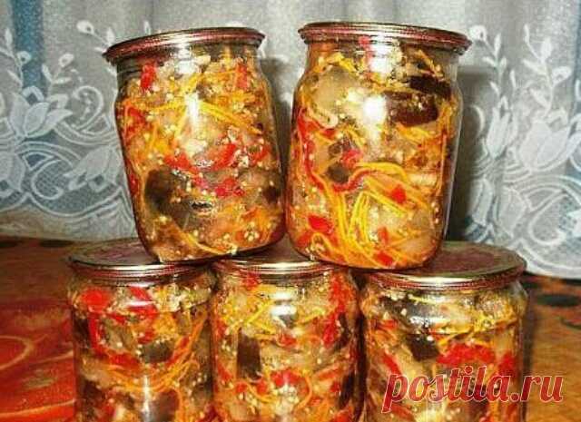 Вкусные баклажаны 
