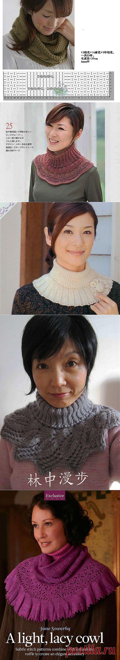 Шарфики и другие "нашейные" аксессуары.