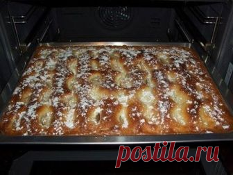 Пирог с яблоками, как пирожное! Просто шедевр! Нежный, ароматный и очень вкусный!