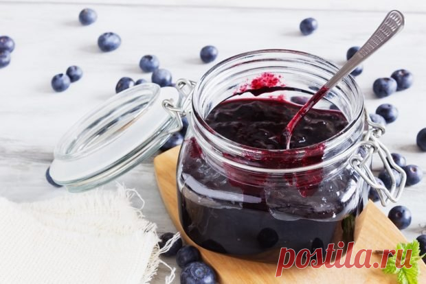 Варенье из черники-форте с апельсином и лимоном — Journal women