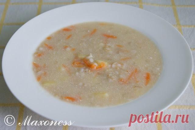 Проверенные рецепты: Овсяный суп на мясном бульоне