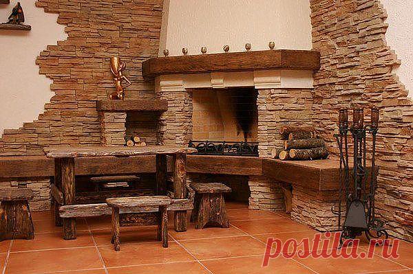 Камины.