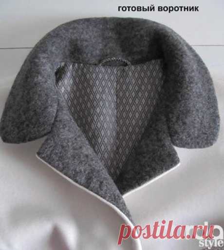 #техники_шитья@sewing_school 
 #верхняя_одежда@sewing_school 

Втачивание отложного воротника