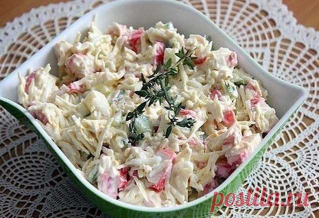 БЕЗУМНО ЛЕГКИЙ И ВКУСНЫЙ САЛАТИК «Русалочка» — Домашние заботы