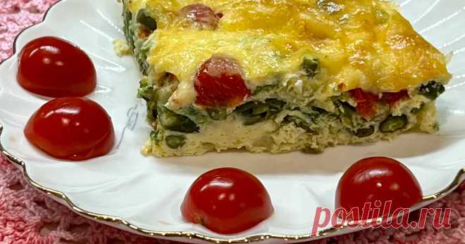 Овощная запеканка рецепт с фото пошаговый от Елена Кузнецова /Амбассадор - Овкусе Вкусную, нежную, ароматную и малокалорийную запеканку можно есть даже на ночь! #запеканка