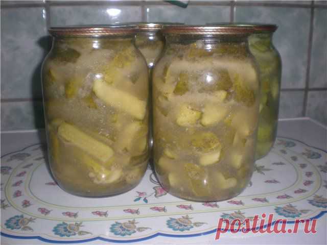 Огурцы с "готовой" горчицей • Огурцы