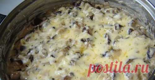 Потрясающий жюльен из баклажан. Вкусно и быстро Непередаваемо вкусно и оригинально!