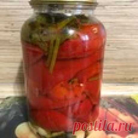 Красный маринованный перец по-кавказски Кулинарный рецепт