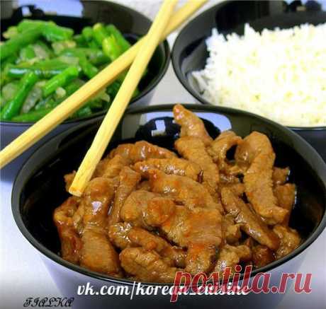 Фасоль с мясом по- корейски

Ингредиенты:
Мясо телятина 300 гр
Зеленая длинная фасоль 250 гр
Показать полностью…