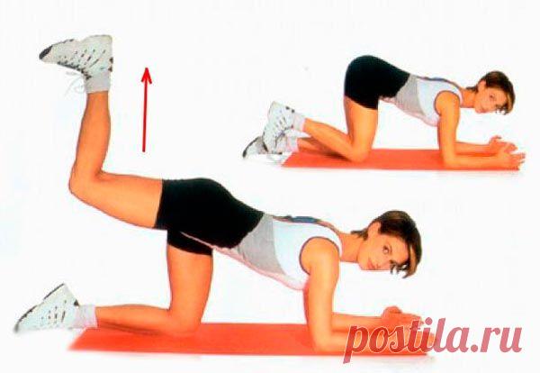 Самые лучшие 5 упражнений для ягодиц!