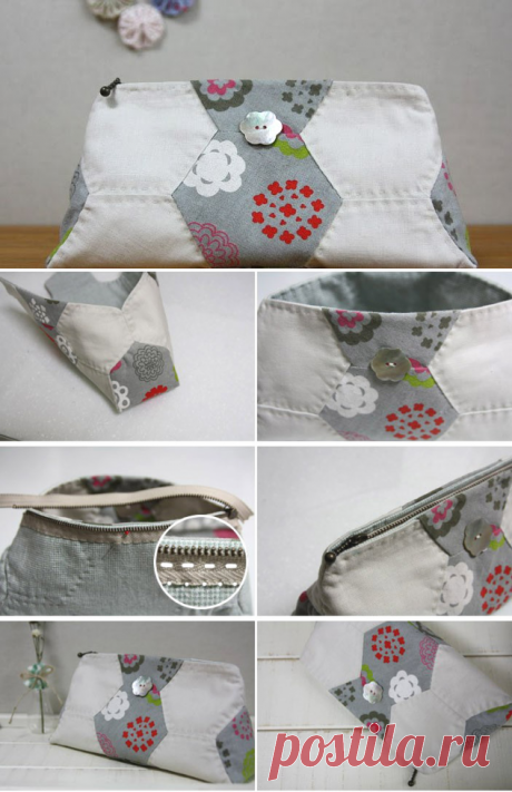 Hexagon Pouch Tutorial ~ DIY Tutorial Ideas!