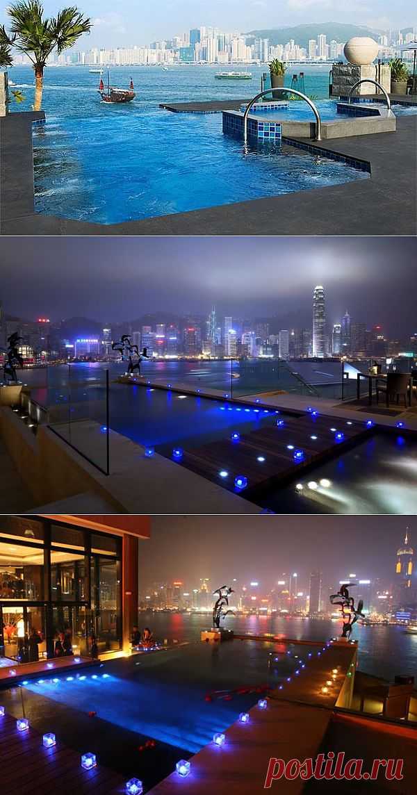 Отель Intercontinental
Гонк-Конг. /
InVkus: Самые необычные бассейны (с картинками).