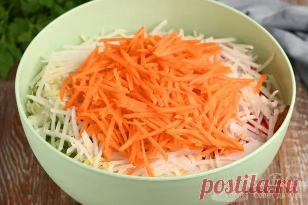 Интересные салаты с редькой - 4 разных варианта - Будет вкусно - Медиаплатформа МирТесен