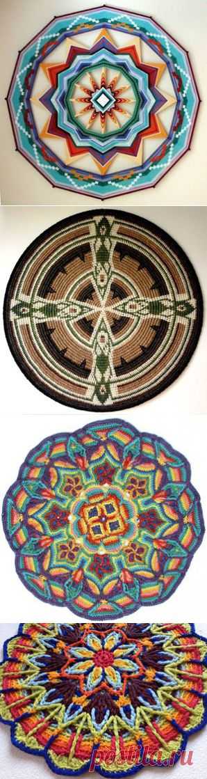 Knitting-Info.Forum -> Overlay Crochet - Мандалы крючком