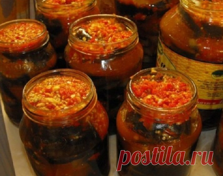 Баклажаны по-грузински на зиму Для того, чтобы приготовить дома вкусные заготовки на зиму, вам не нужно больше тратить весь день! Предлагаю простой и очень быстрый рецепт! Попробуйте сделать баклажаны по-грузински на зиму, готовятся они всего за полчаса. Закуска получается невероятно вкусной и ароматной, ее можно подавать с хлебцами, хлебом, рисом или добавлять к основным блюдам.